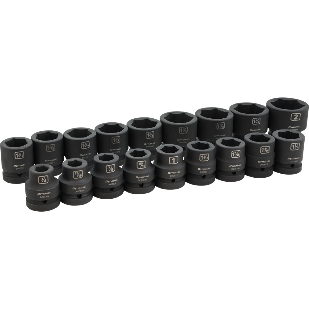 Sunex 240 – 1-1/4" 1/2" Drive 6-Point Shallow Impact Socket (SAE, Black Oxide)