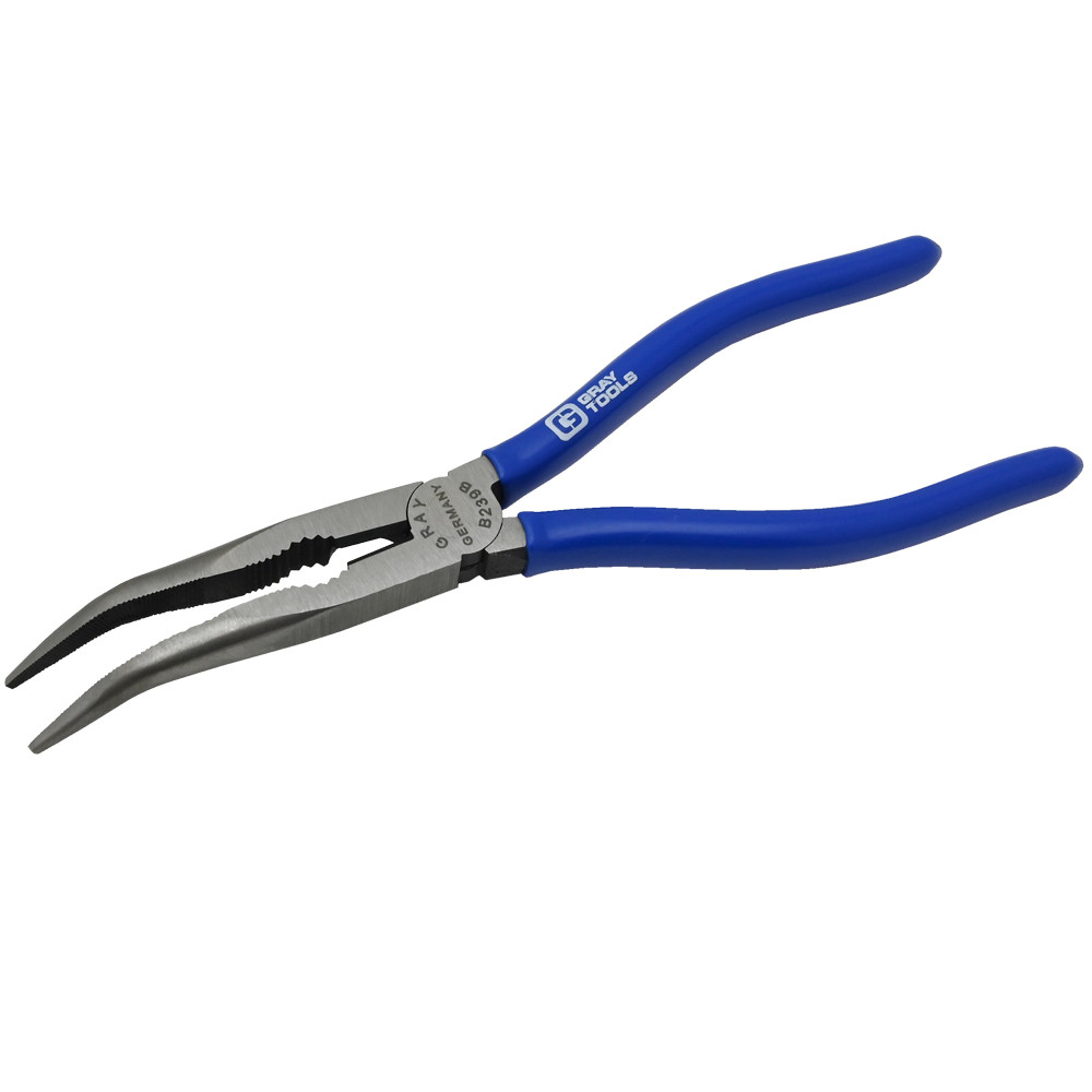 ペーページ Gray Tools Needle Nose Pliers, 45 Degree Curve With Cutter, 7-7/8