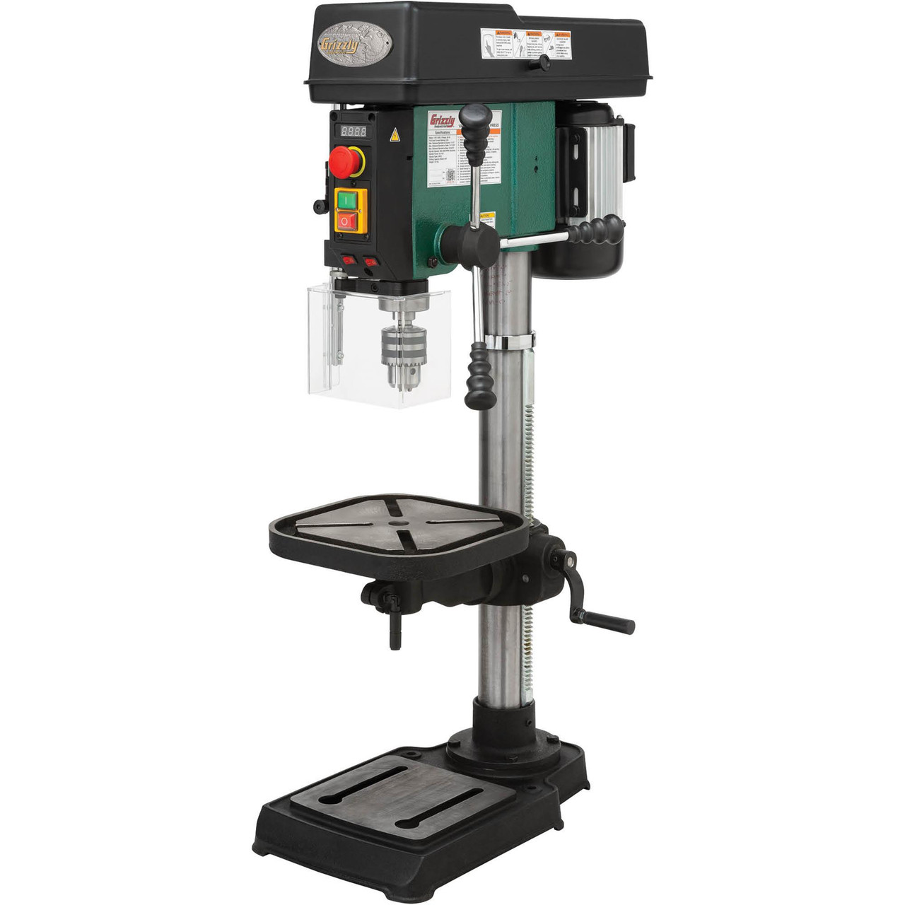 Grizzly Industrial Benchtop Variable-Speed Drill Press (T33959