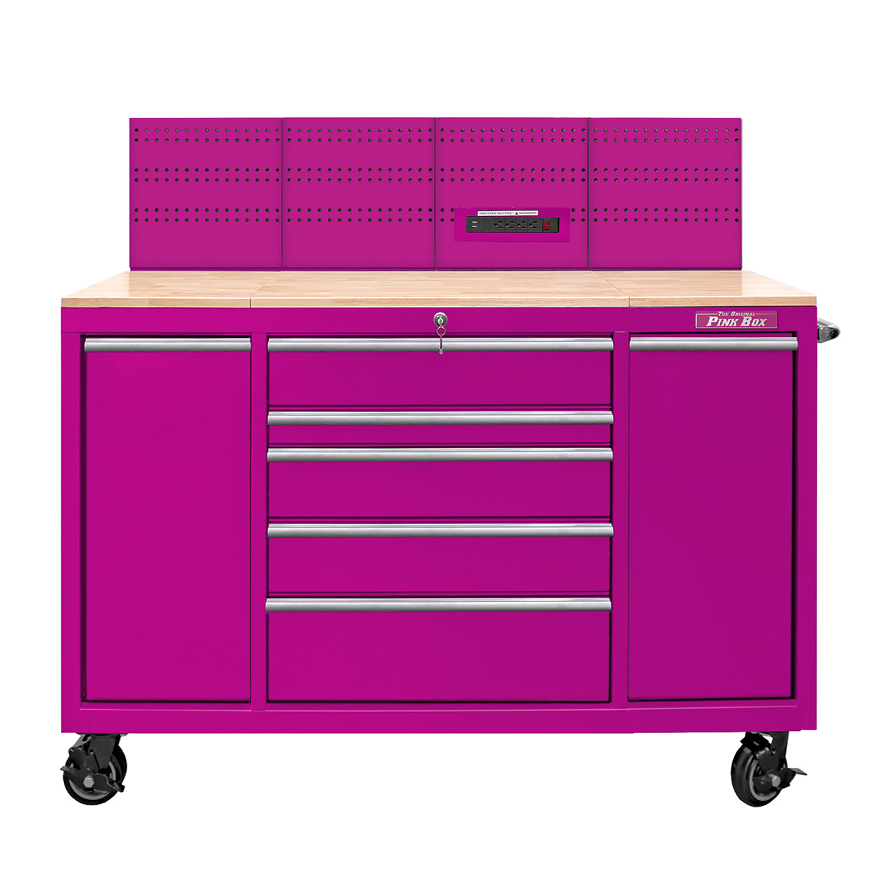 The Original Pink Box Pink 60-Inch Workstation (PB6007WSR) | JB Tools