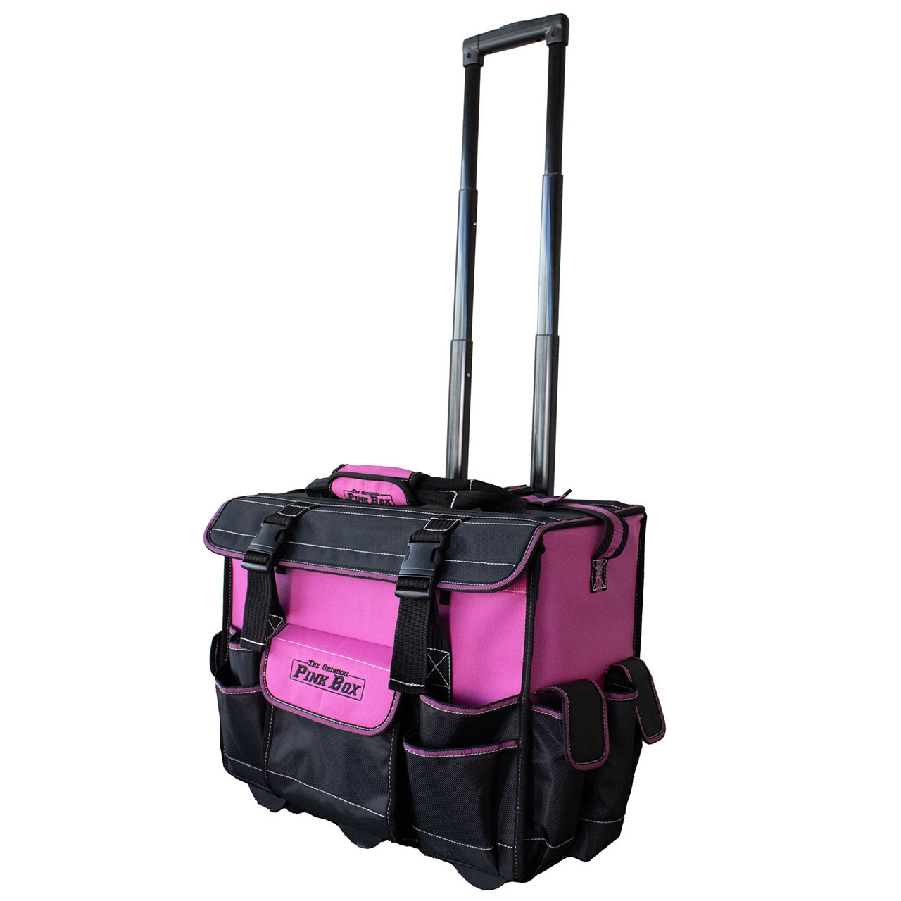 The Original Pink Box 18-Inch Rolling Tool Bag (PB18RTB) | JB Tools