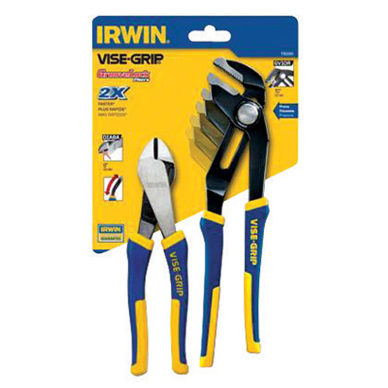 Irwin 1802535 2pc プライヤーセット gv10r & dia8a | JB Tools