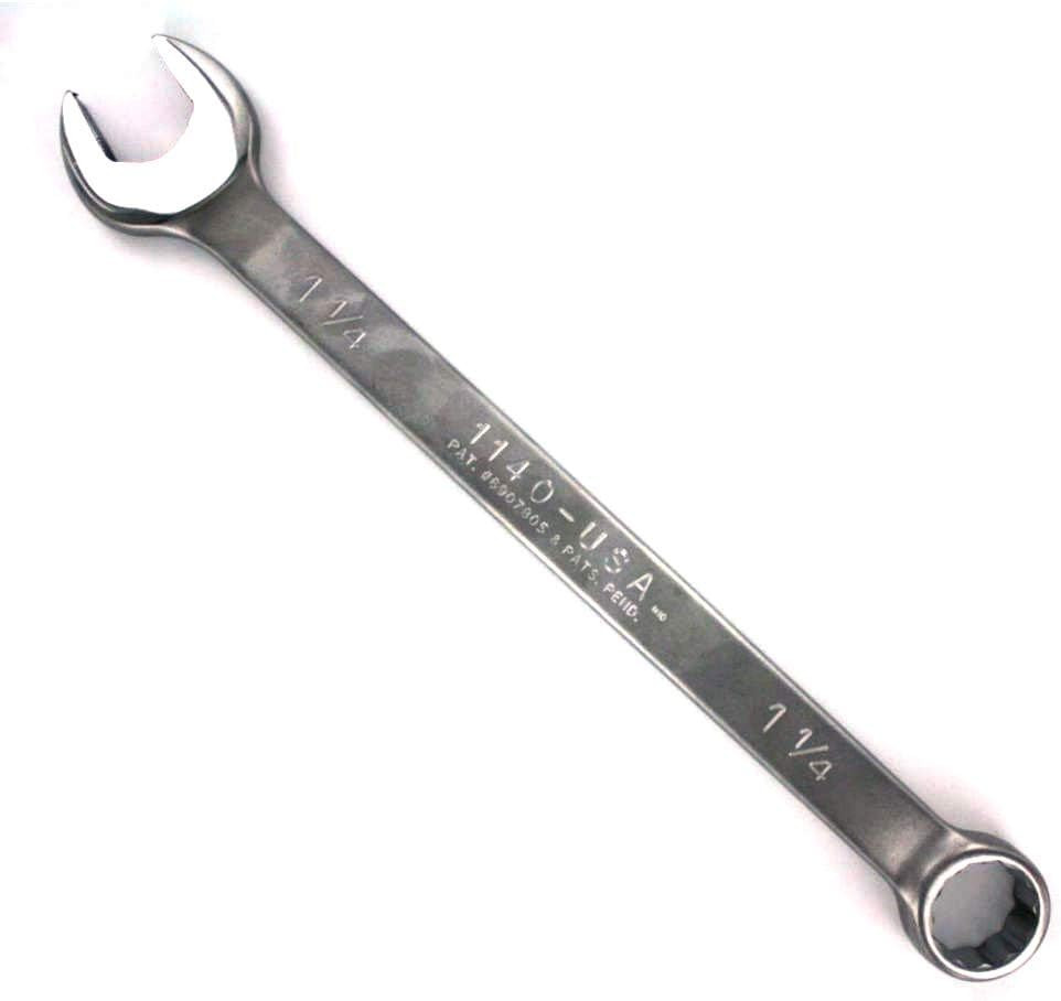 Wright Tool Combination Wrench Wrightgrip 2.0 12 Point Satin - 1-1