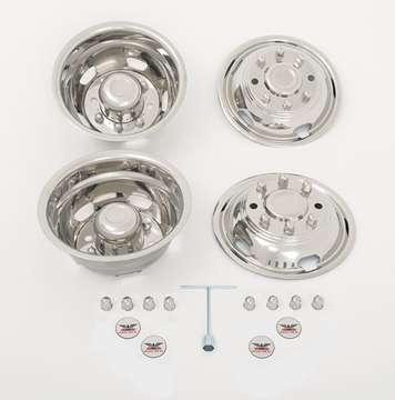 19.5 Ford F450 F550 2020 10 Lug Dual Wheel Simulator Rim Liner Hubcap