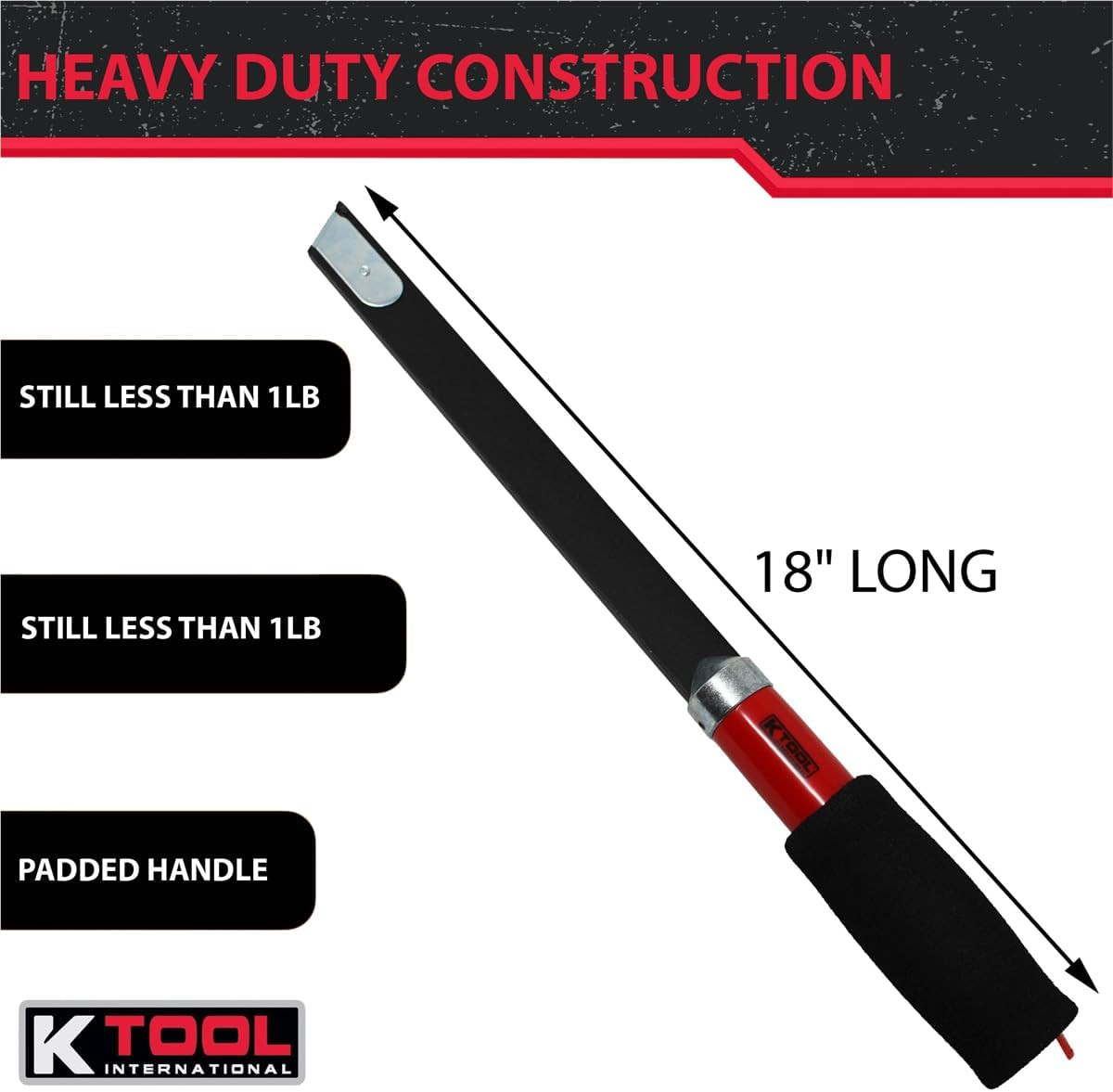 K Tool International 70017 1-1/2" Raschietto Flessibile Stucco Coltello - Foto miniatura 9