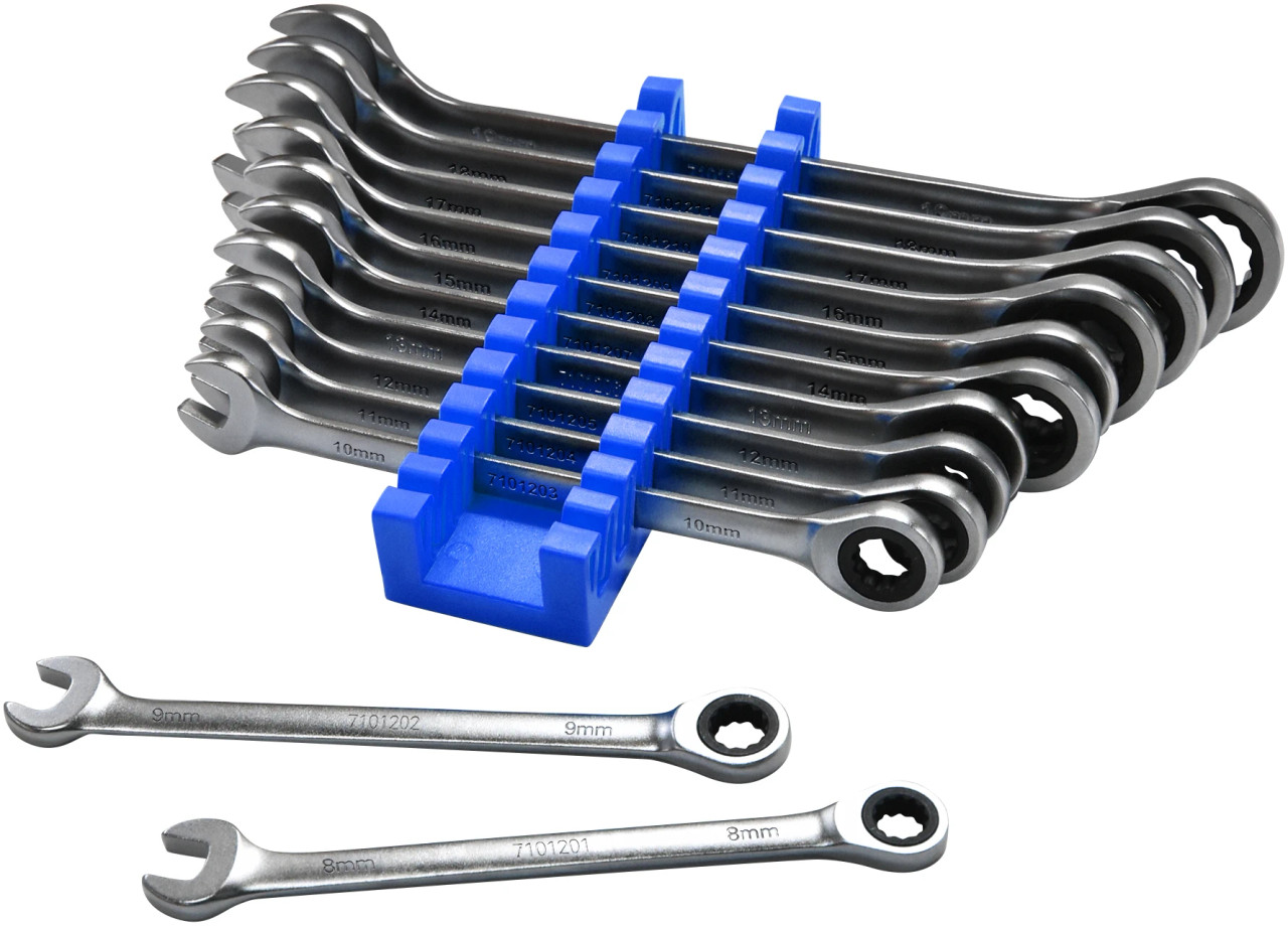 ASTRO Razor Wrenches 12-Piece Super-Thin Ratcheting Wrench Set 8