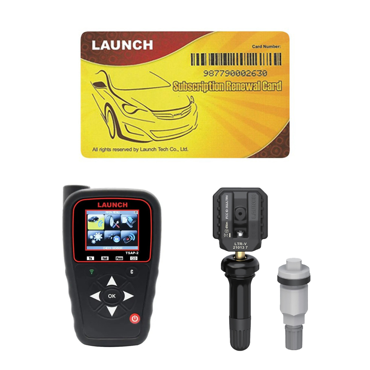 Launch USA X431 Software Update Subscription for Diagnostic Tools (X431SW)  + free TSAP2 and 10 LTR TPMS sensors (X-431SW-KIT) | JB Tools