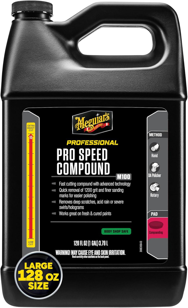 Meguiar's M10001 Pro Speed Compound 1 Gallon | JB Tools