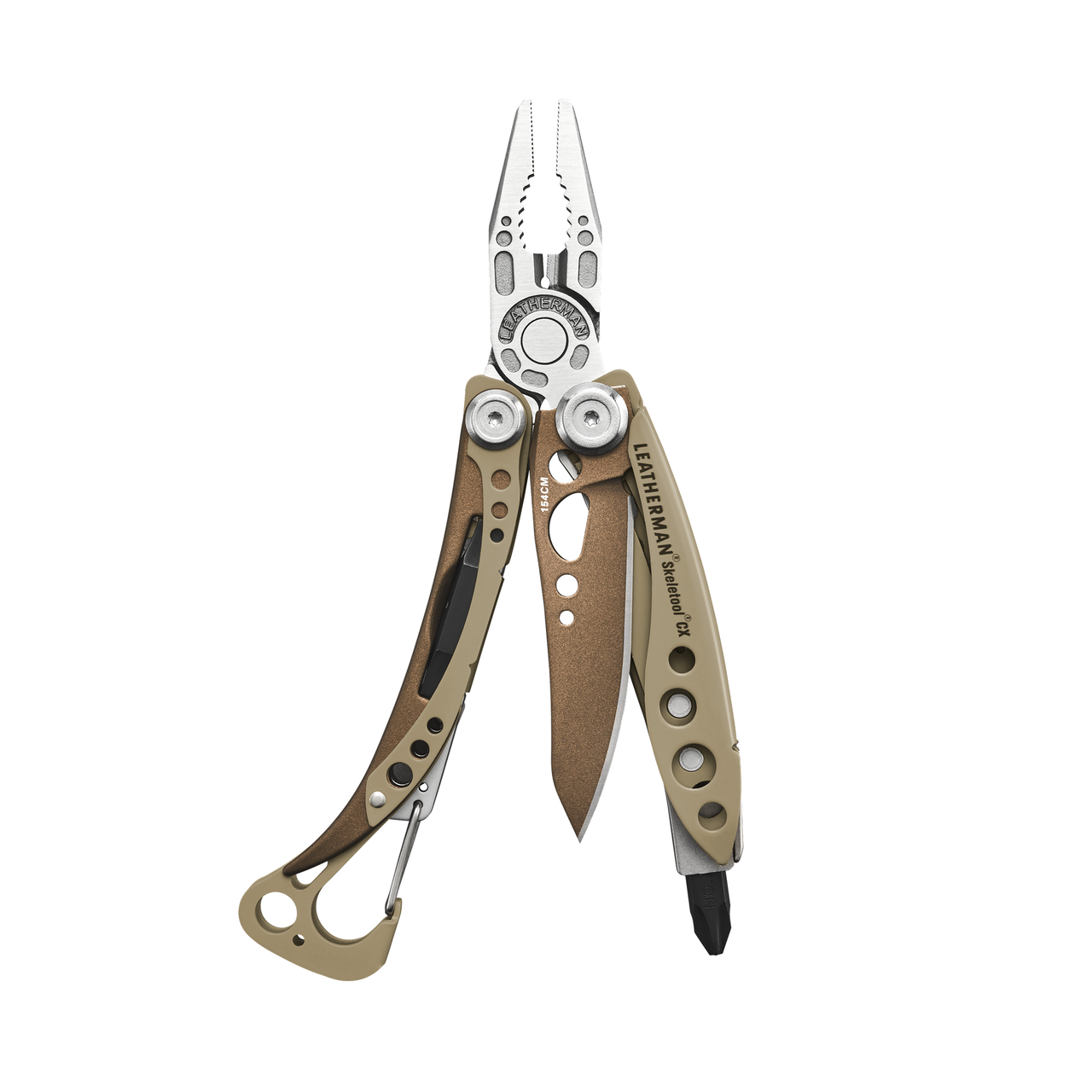 マルケル　タイモデル Leatherman Skeletool CX Sandstorm Multi-Tool (833547) | JB Tools