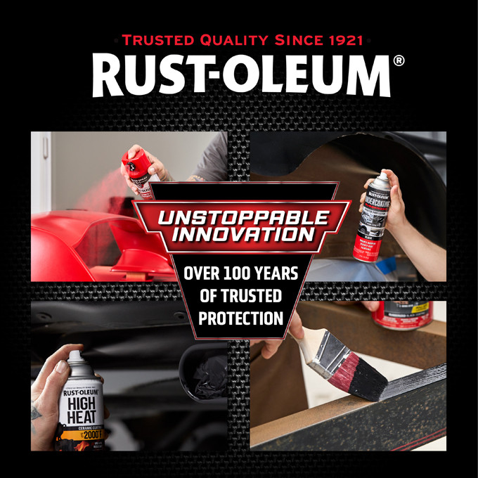 Rust-Oleum Automotive Rust Reformer Black Flat Spray 10.25 oz