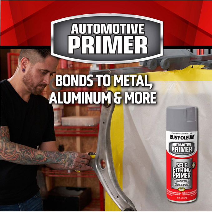 Rust-Oleum Automotive Self-Etching Primer Spray 12 oz (249322