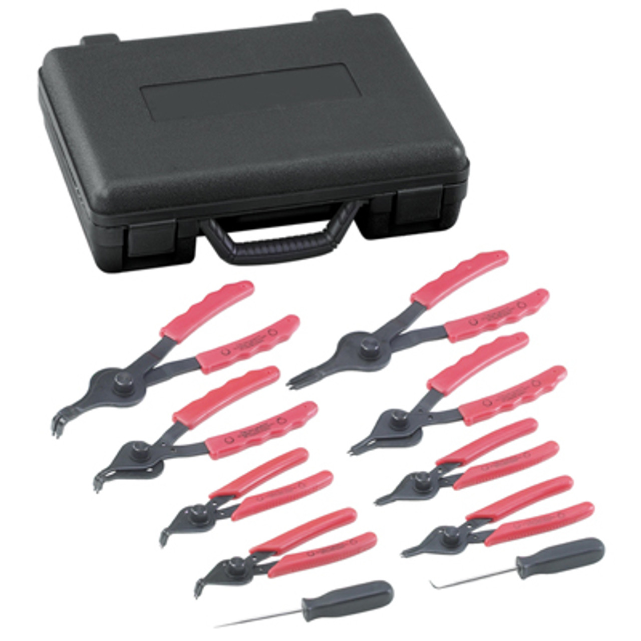 OTC 4512 8 Piece Snap Ring Pliers Set | JB Tools