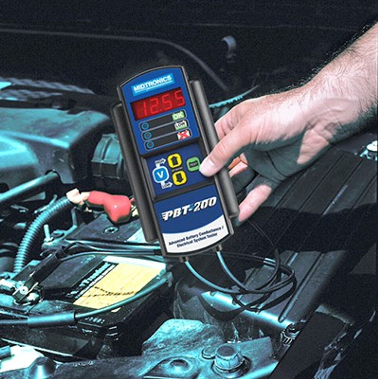 Midtronics battery tester reference values