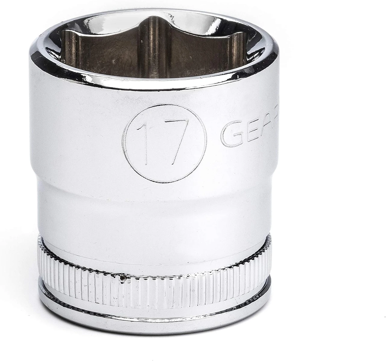 GearWrench 3/8" Drive 6 Pt Metric Socket 17mm (80385) | JB Tools