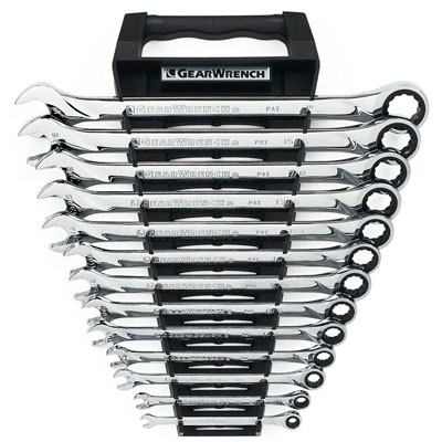 GearWrench 13-Pc SAE XL Double Box Ratcheting Set (85199) | JB Tools