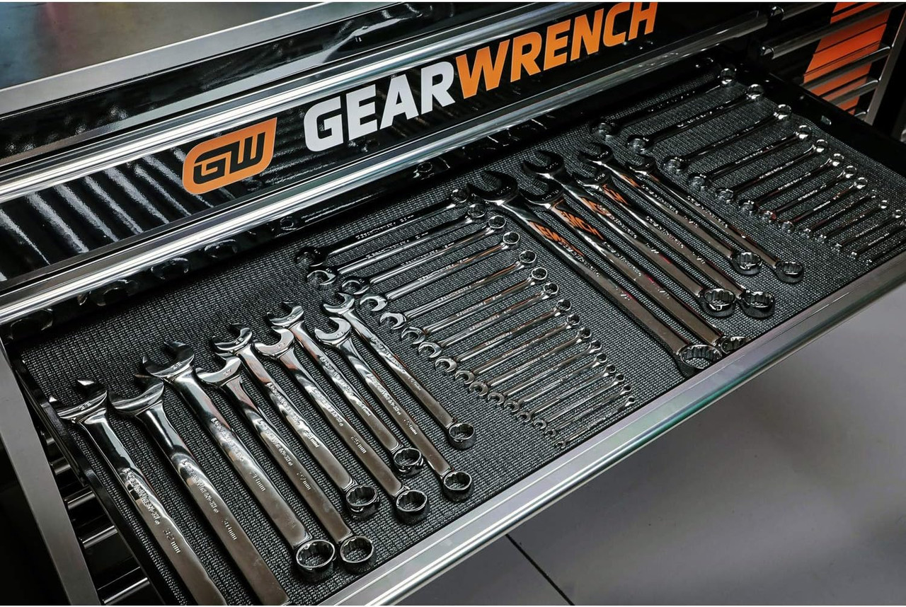 GearWrench 81919 Double Box Ratcheting Socketing Wrench Set 44 piece MM