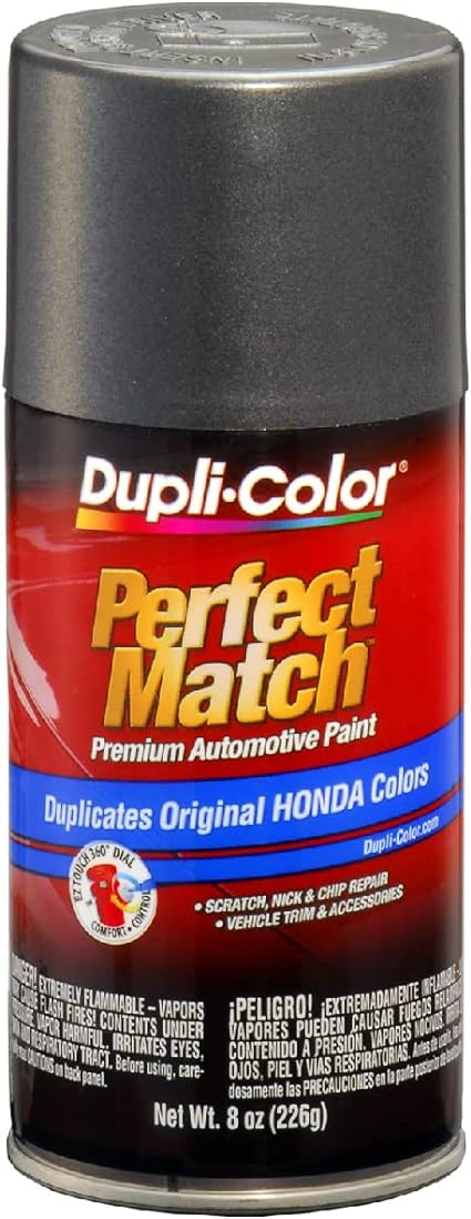 Dupli-Color 8 oz Graphite Grey Paint For Honda (BHA0928) | JB Tools