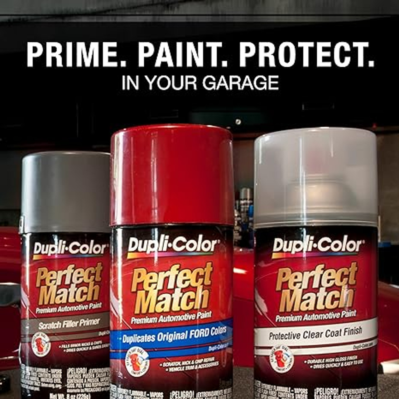 Duplicolor DA1692 CRYSTAL CLEAR Acrylic Enamel Multi-Purpose Coating - 12 oz