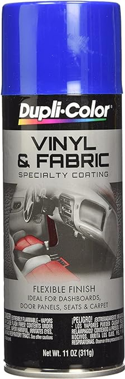 Dupli-Color Vinyl and Fabric Spray Dye/Paint on Door Fabric