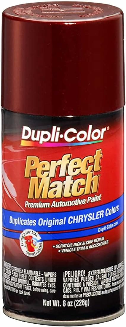 Dupli-Color 8oz Chrysler Dark Garnet Red Paint (BCC0413) | JB Tools