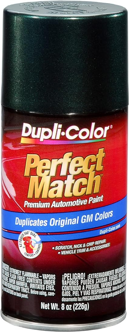 Dupli-Color 8oz GM Medium Green Metallic Paint (BGM0432) | JB Tools