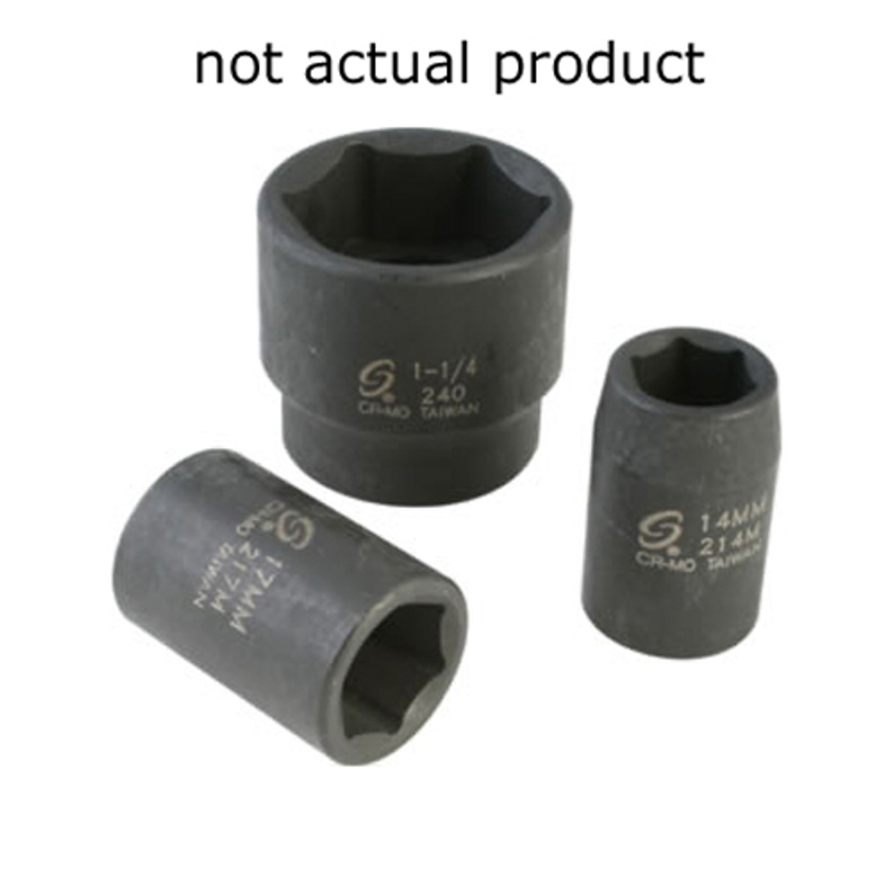 3/8 Dr. Metric Universal Impact Socket Set - SUNEX Tools