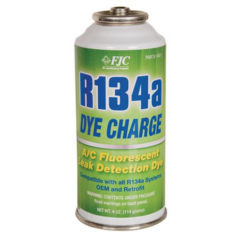 FJC R134a Dye Charge 2 oz Fluorescent Leak Detection (4921) | JB Tools
