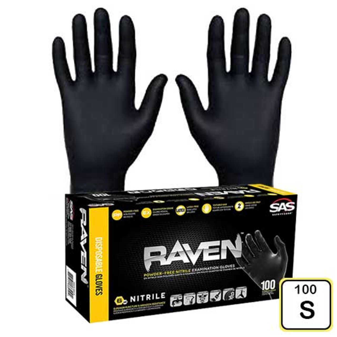 Guantes de agarre mecánico de nitrilo negro - Equipamiento de taller de  motos