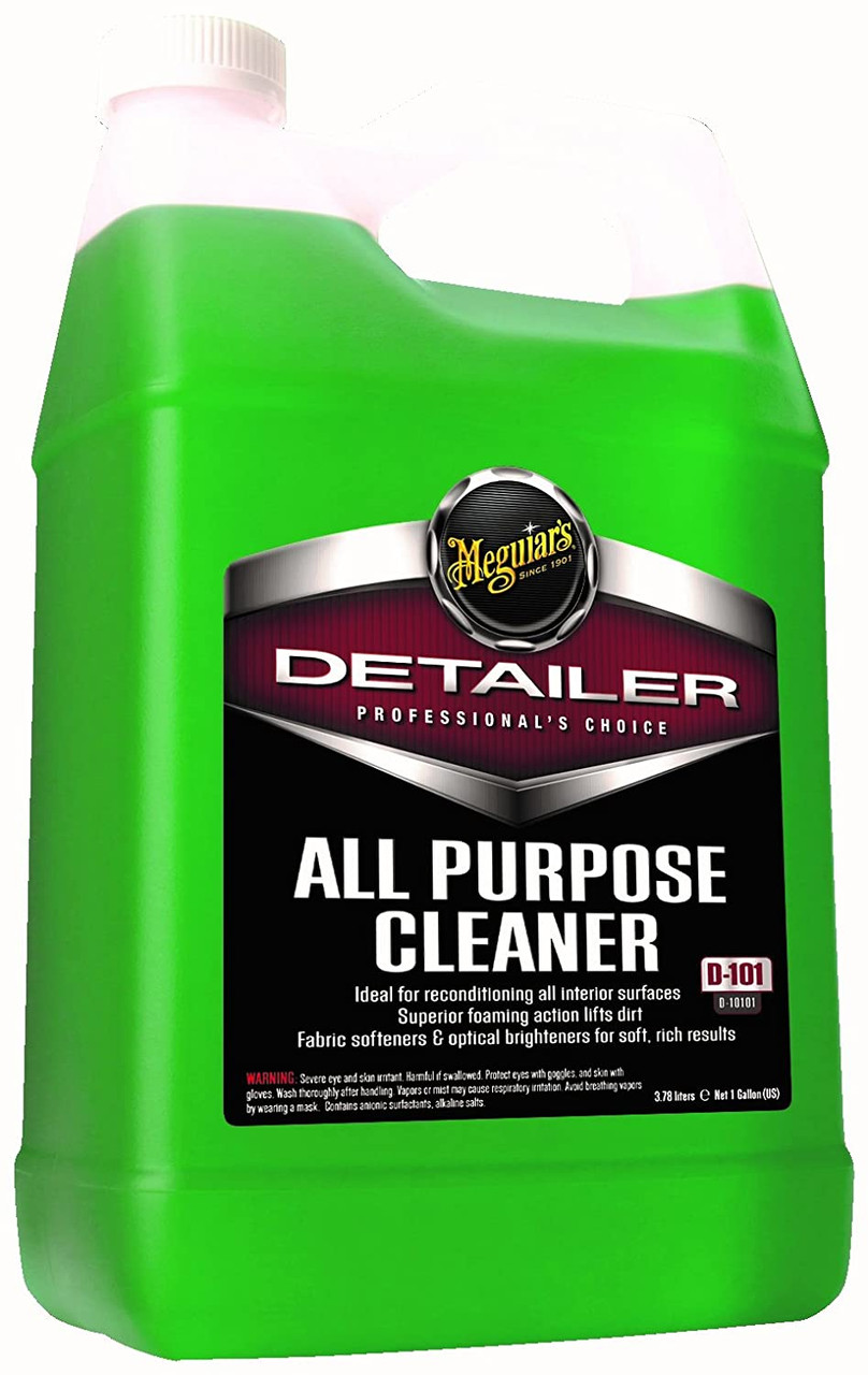 Meguiars Glass Cleaner Concentrate, 1 Gallon, dilutes to make an