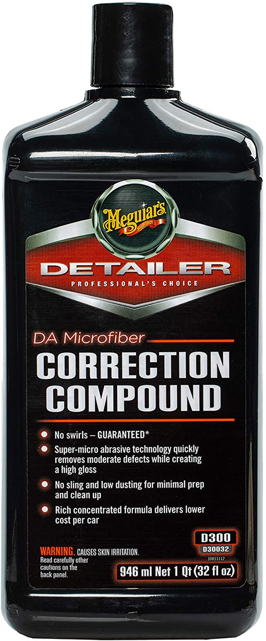Meguiars D30116 DA Microfiber Finishing Wax - 16 oz