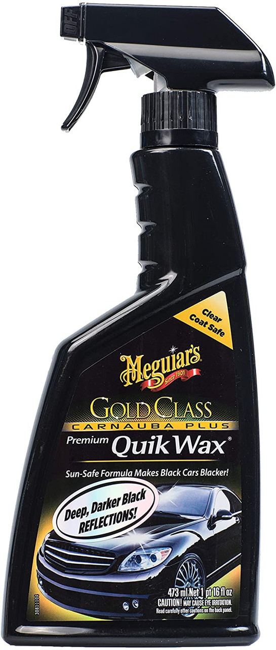Meguiars G7016 Gold Class Clear Coat Car Wax Liquid - 16 oz