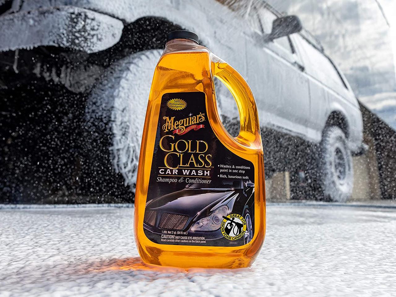 meguiars gold car wash shampoo and conditioner