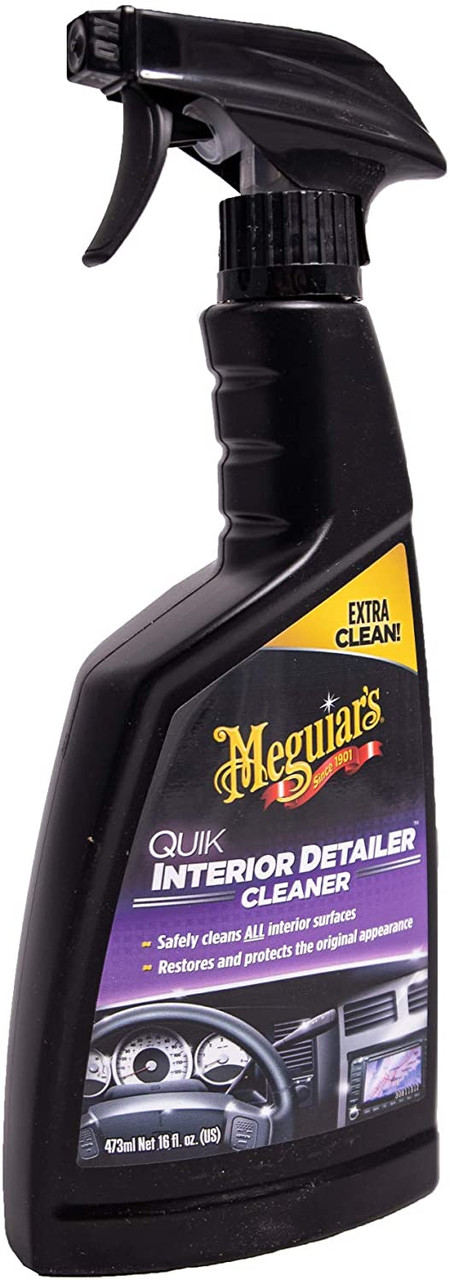 2 Meguiars QUIK DETAILER Spray & Wipe Quick Cleans & Protects Wax Coat
