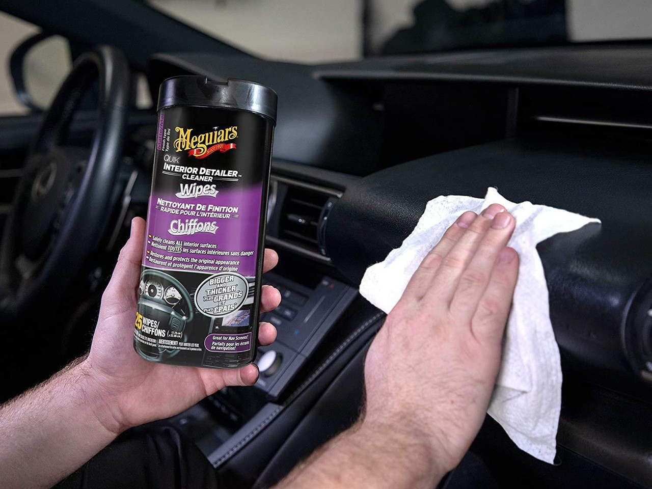 toallitas para detalles meguiars