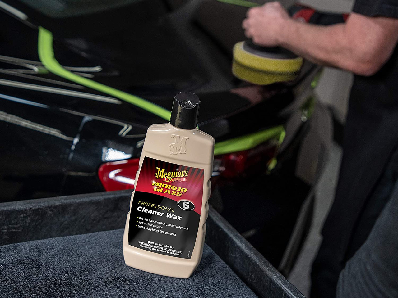 Meguiar's CLEANER WAX PASTE Cleans Polishes & Protects HIGH-GLOSS