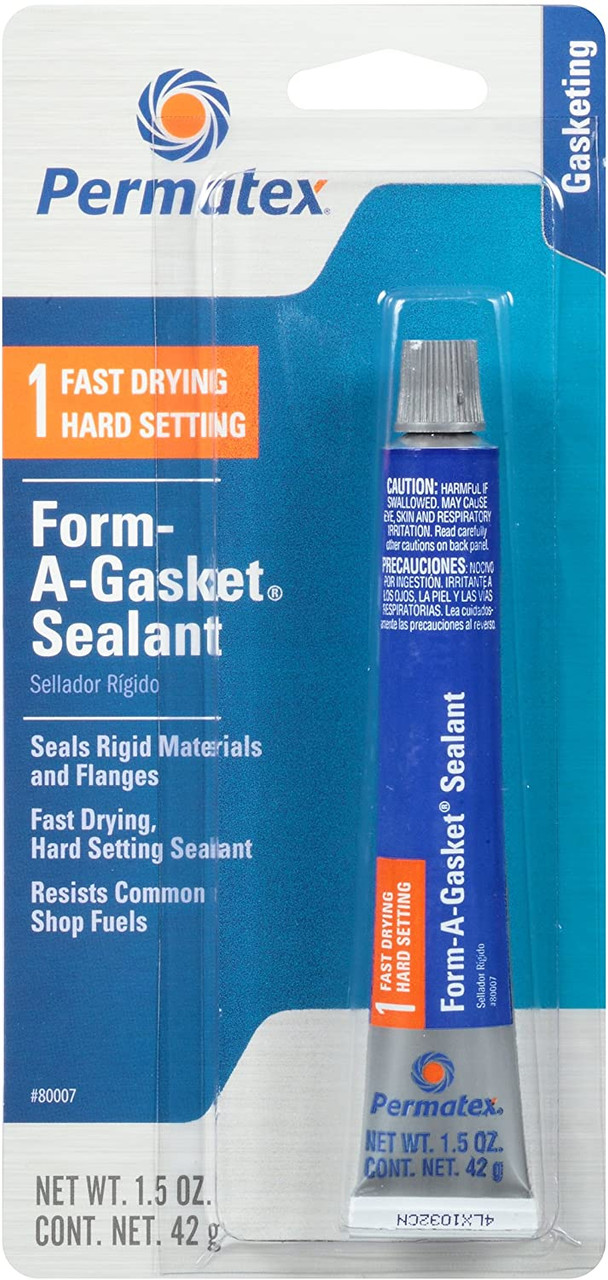  Permatex 80016 Form-A-Gasket #2 Sealant, 3 oz. , Blue :  Automotive