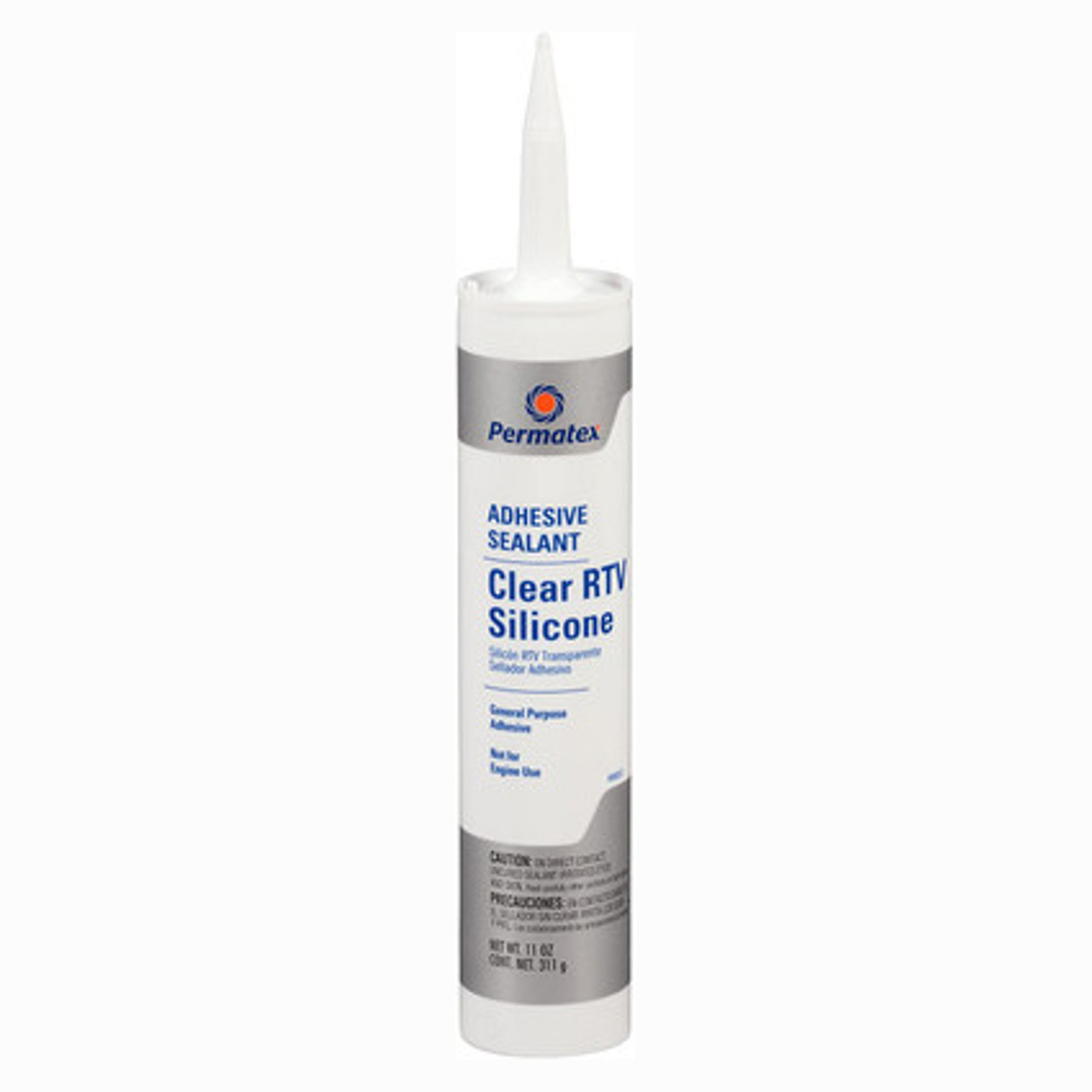 8 oz Clear RTV Silicone Sealant