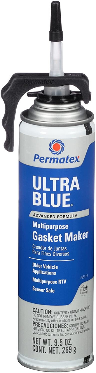 ♪♪ Permatex Blue Silicone Gasket Maker 8 oz (85519) | JB Tools