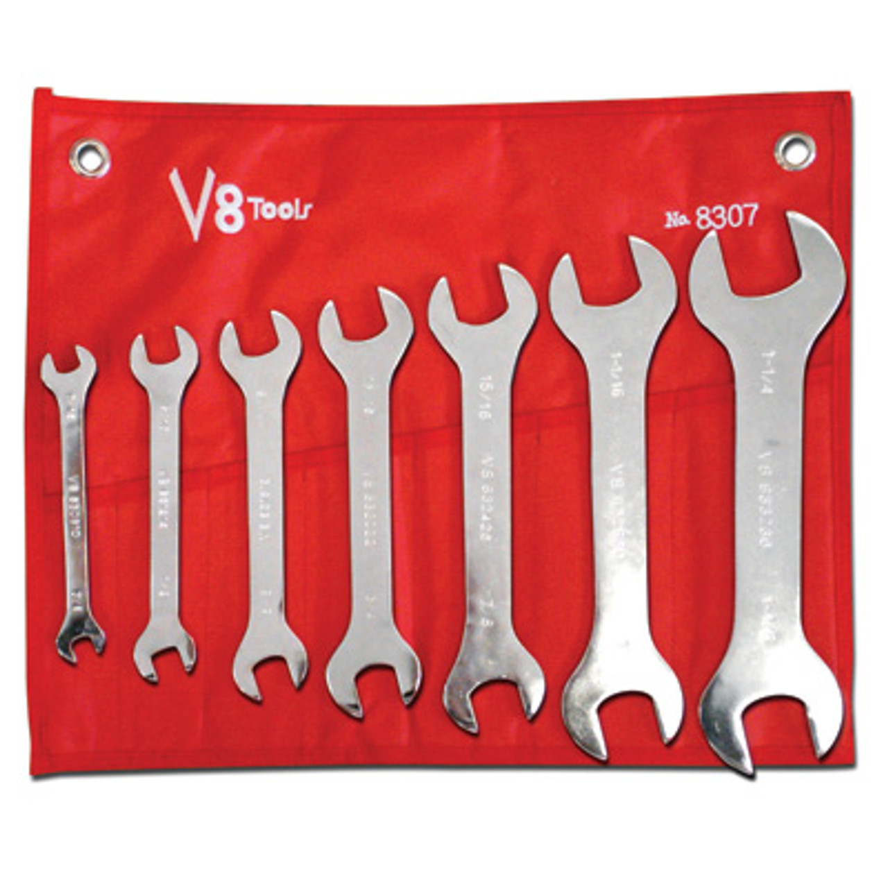 VIM Tools MFW100 7 Piece Thin Metric Wrench Set