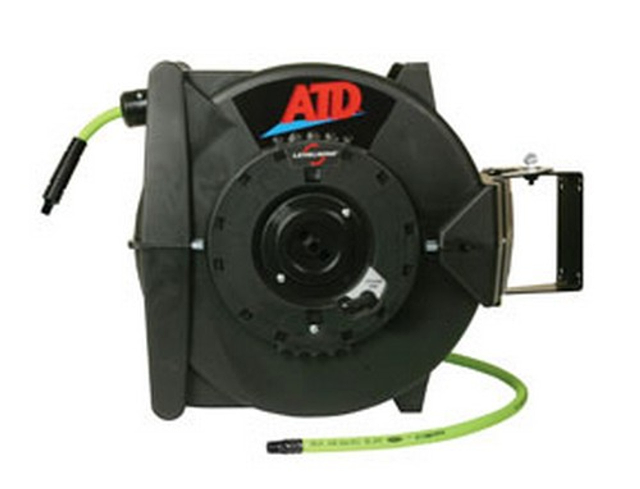 ATD Tools 31163 Levelwind Retractable Air Hose Reel With 3/8 X 60 Flexzilla  Hose