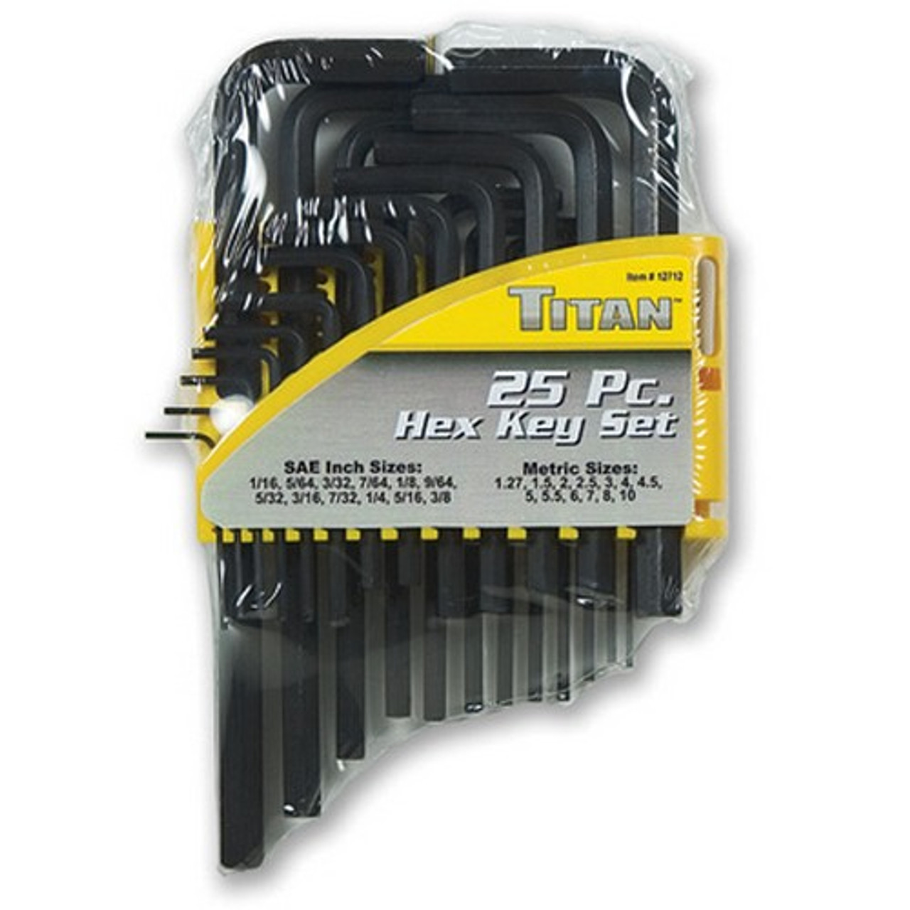 Titan hex shop key set