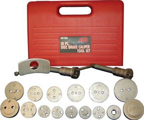 ATD Tools 5165 Disc Brake Caliper Tool Set, 18 pc. JB Tools