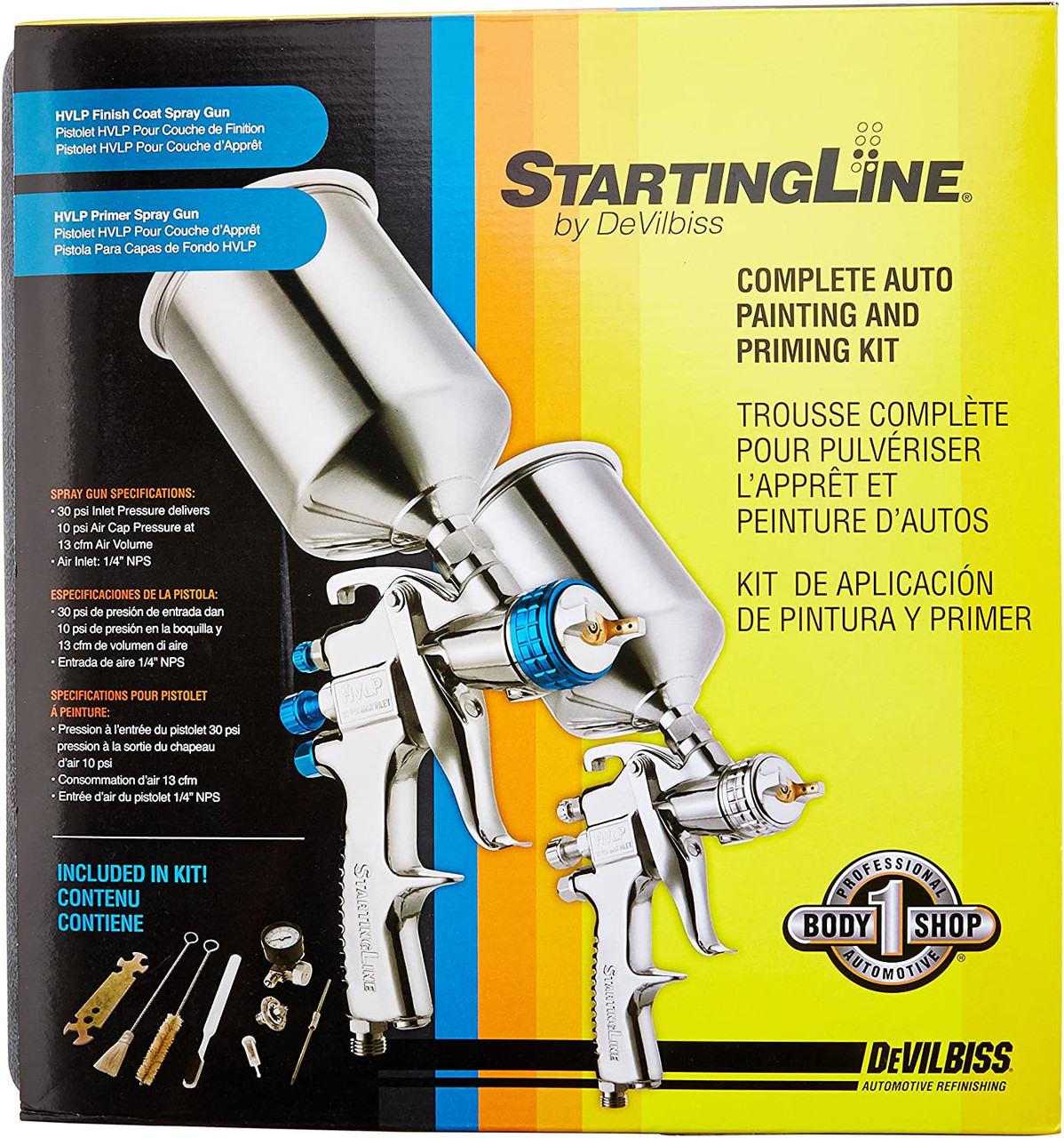 DeVilbiss StartingLine Detail Gravity Gun 802405