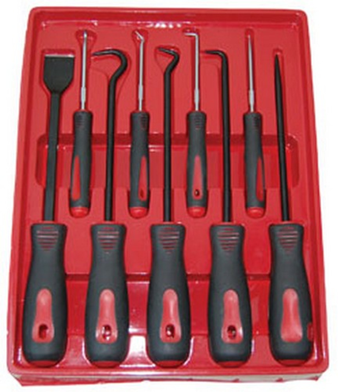 ATD Tools 8424 Scraper, Hook & Pick Set, 9 pc.