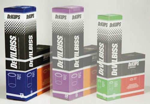 DeVilbiss DPC608 Reusable Frame and Lid 34 fl Capacity, Pack of 2 oz