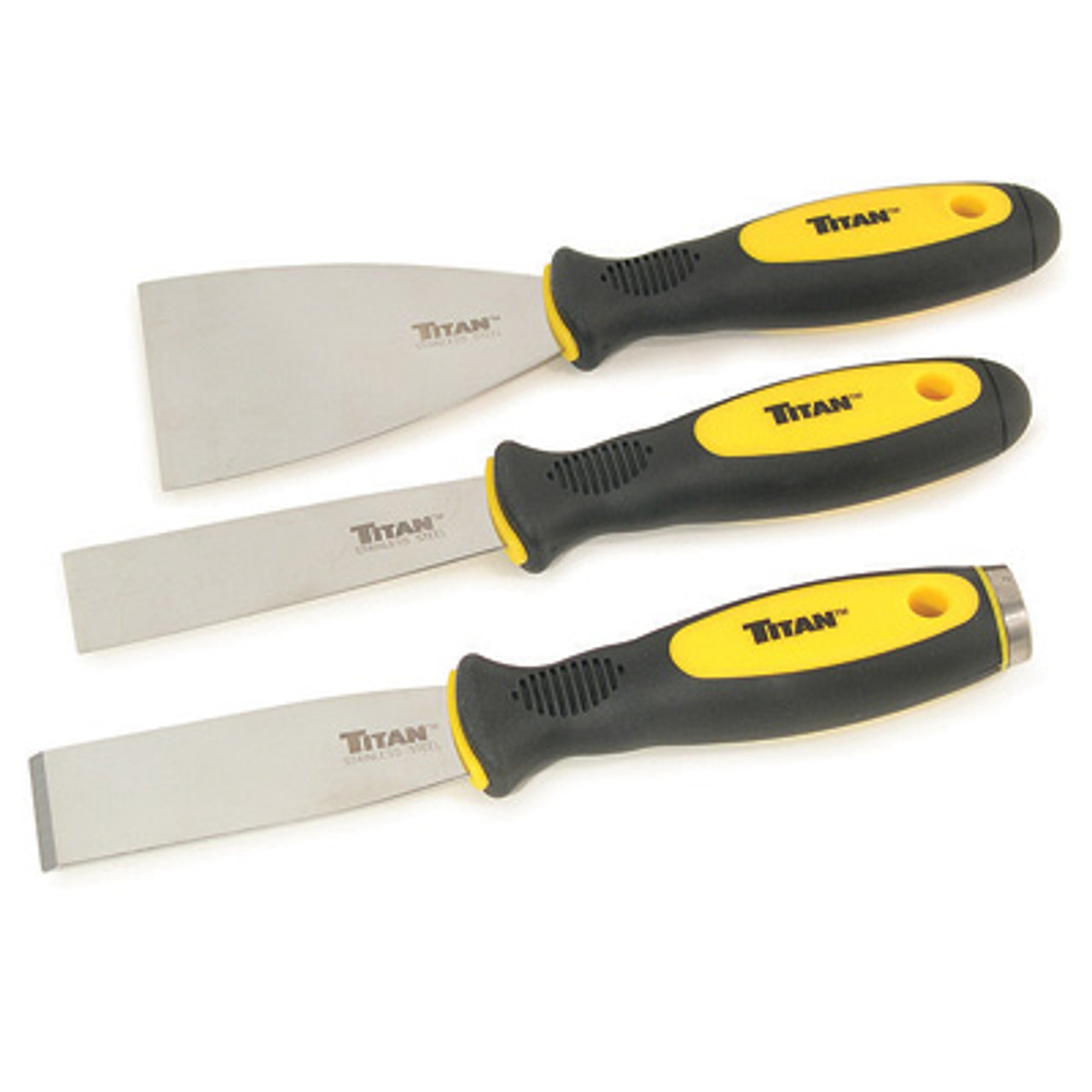 Titan Tools 17000 Scraper and Putty Knife Set 3 Piece