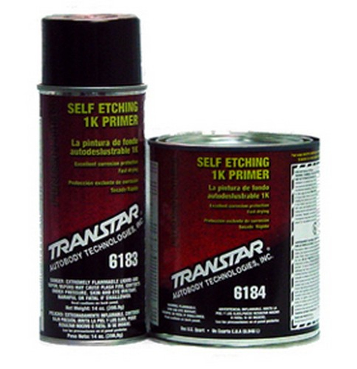 Transtar 6183 1K Self Etching Primer, 16 Oz Aerosol