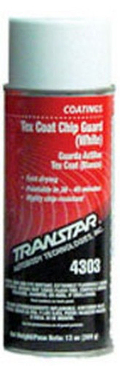 Transtar 4303 Tex Coat Chip Guard-White, 16 Oz. Aerosol | JB Tools