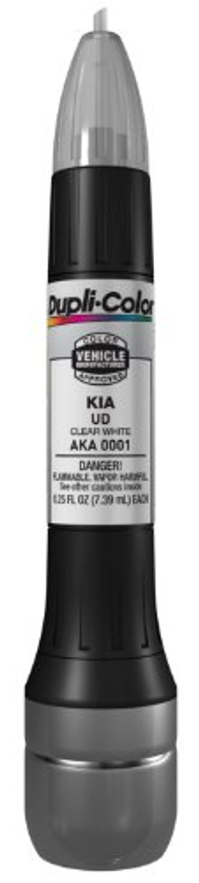 For KIA UD CLEAR WHITE Touch up paint pen with brush (SCRATCH REPAIR)