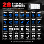 TOPDON AD800BT 2 OBD2 Scanner – Professional Wireless Diagnostic Tool With 28 Reset Services